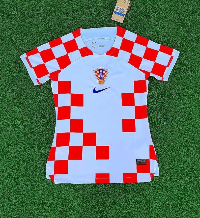 AAA Quality Croatia Woman 2022 World Cup Home Soccer Jersey